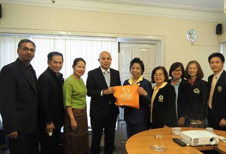 บัณฑิตวิทยาลัย ร่วมกับโรงเรียนพยาบาลรามาธิบดี  คณะแพทยศาสตร์โรงพยาบาลรามาธิบดี เข้าพบเอกอัครราชทูตไทย ประจำประเทศเนปาล  