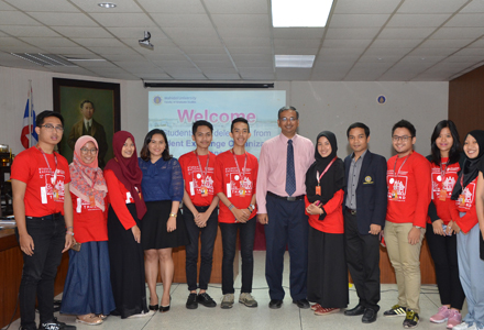 บัณฑิตวิทยาลัย ต้อนรับนักศึกษาและเจ้าหน้าที่จาก Student Exchange Organization ประเทศอินโดนีเชีย