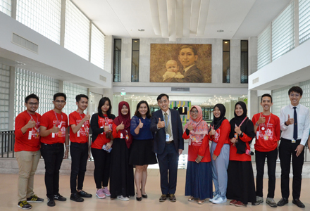 บัณฑิตวิทยาลัย ต้อนรับนักศึกษาและเจ้าหน้าที่จาก Student Exchange Organization ประเทศอินโดนีเชีย