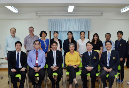 โครงการ  MU Grad Quality Assurance บัณฑิตวิทยาลัย มหาวิทยาลัยมหิดล ณ โครงการจัดตั้งสถาบันสิทธิมนุษยชนและสันติศึกษา