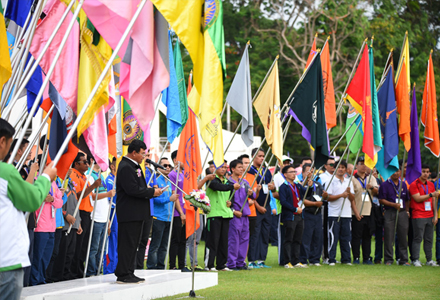 ผู้บริหารและบุคลากรบัณฑิตวิทยาลัย เข้าร่วมการแข่งขันกีฬาบุคลากรสำนักงานคณะกรรมการการอุดมศึกษา ครั้งที่ 37