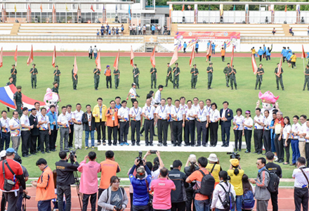 ผู้บริหารและบุคลากรบัณฑิตวิทยาลัย เข้าร่วมการแข่งขันกีฬาบุคลากรสำนักงานคณะกรรมการการอุดมศึกษา ครั้งที่ 37