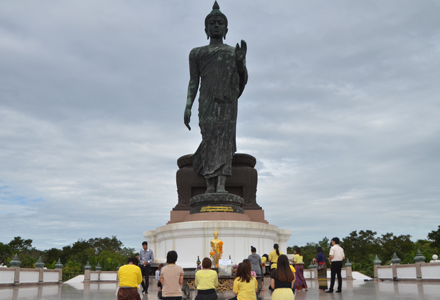 โครงการทำบุญถวายเทียนพรรษาและผ้าอาบน้ำฝน ประจำปี พ.ศ. 2561 