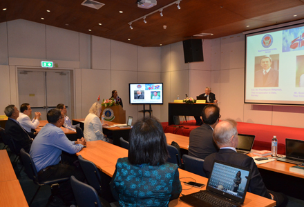 International Symposium on Neuroscience and Global Health 2018 ณ คณะแพทยศาสตร์ศิริราชพยาบาล มหาวิทยาลัยมหิดล  