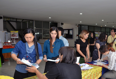 การตรวจสุขภาพประจำปี บัณฑิตวิทยาลัย 2561